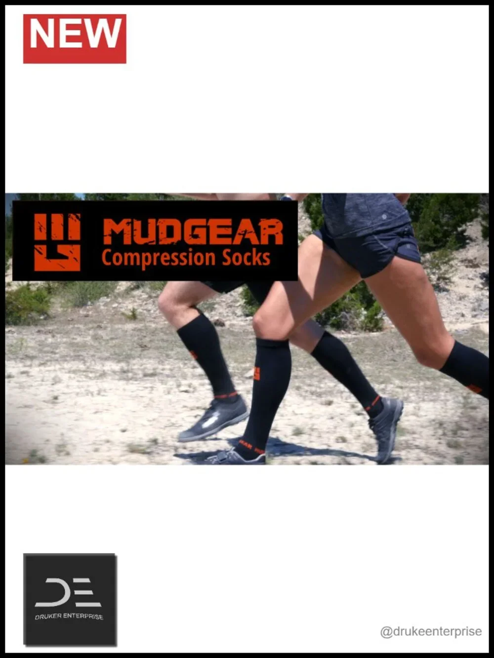 Knee High Merino Wool Compression Socks for Running & Hiking